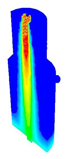 Schlackeverteilung